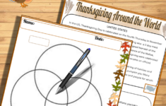 Thanksgiving Around The World - Classful intended for Thanksgiving Around the World Worksheet