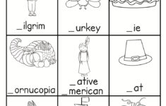 Thanksgiving Beginning Sound regarding Thanksgiving Phonics Worksheets