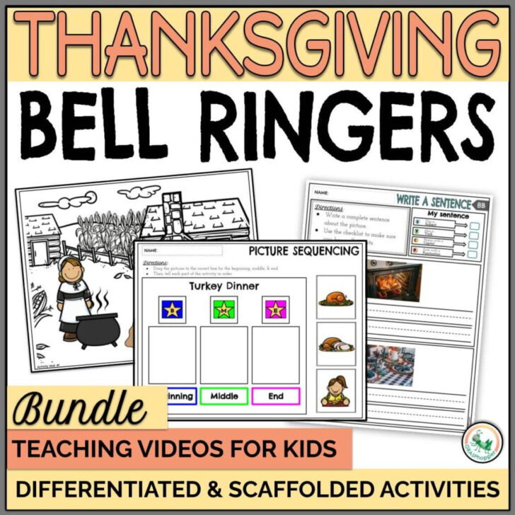 Thanksgiving Sequencing Worksheets
