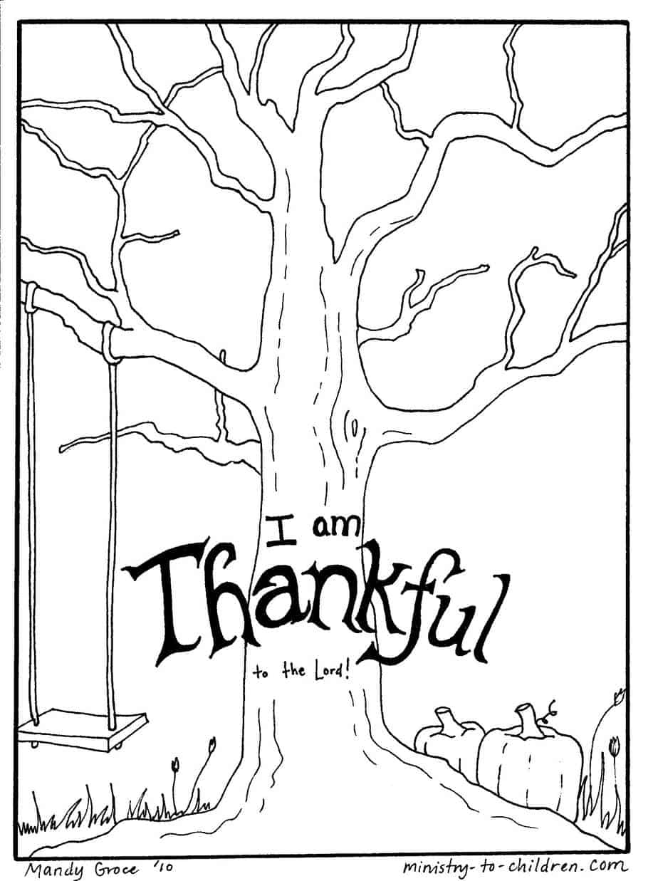 Thanksgiving Coloring Pages (Free Printable For Kids) intended for Religious Thanksgiving Worksheets