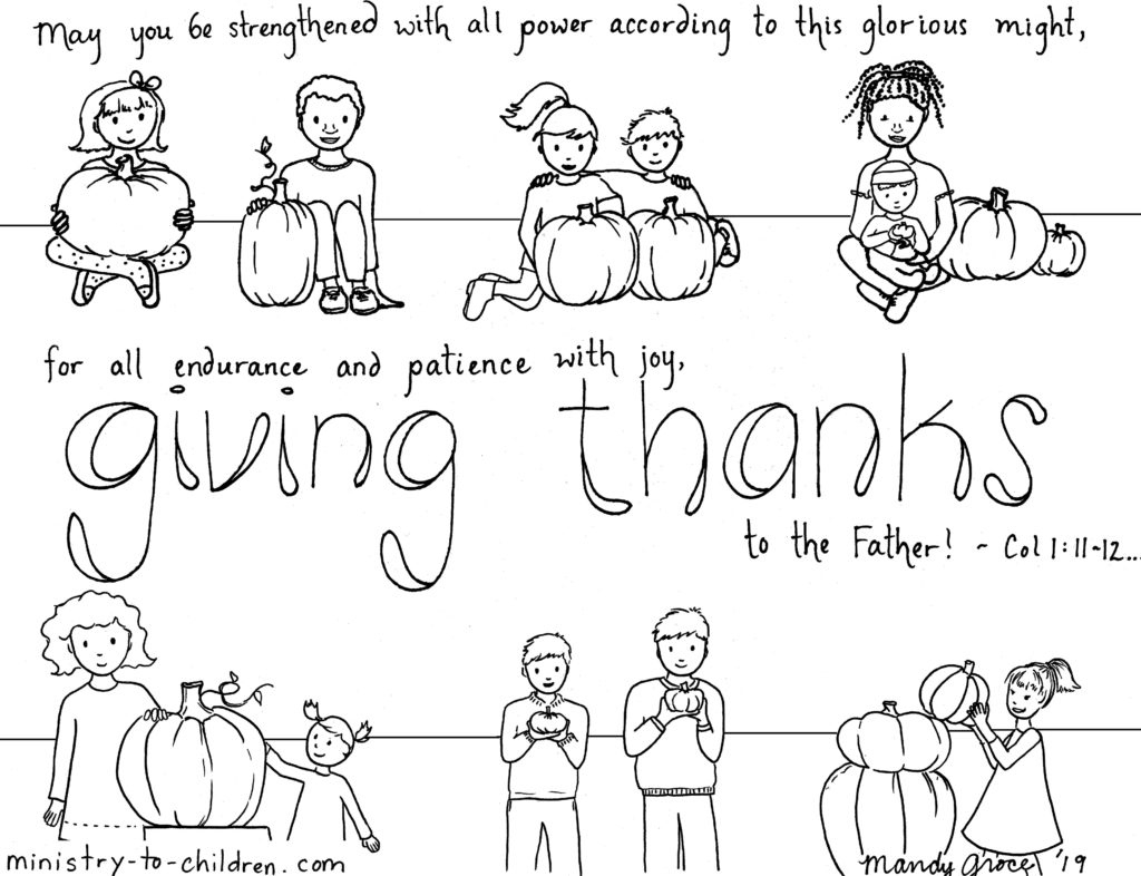 Thanksgiving Coloring Pages (Free Printable For Kids) regarding Christian Thanksgiving Worksheets