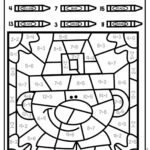 Thanksgiving Colornumber   Superstar Worksheets Intended For Free Printable Thanksgiving Math Coloring Worksheets