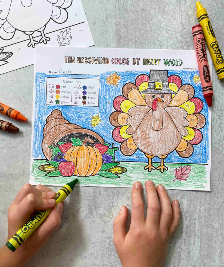 Thanksgiving Sight Word Worksheets Thanksgiving Sight Word Worksheets