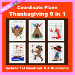 Thanksgiving Coordinate Plane Graphing Picture  Thanksgiving In Free Thanksgiving Coordinate Graphing Picture Worksheets