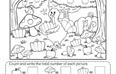 Thanksgiving Counting Worksheet - Free Printable, Digital, &amp; Pdf inside Fun Thanksgiving Worksheets For Kindergarten
