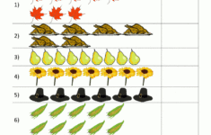 Thanksgiving Counting Worksheets in 7 2 Thanksgiving Worksheet Answers