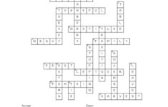Thanksgiving Crossword Puzzle - Cute &amp; Free Printable | Saturdaygift with regard to Thanksgiving Crossword Puzzle Worksheet Answer Key