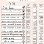 Thanksgiving Day Timeline Worksheet And My Menu   Worthing Court With Planning A Thanksgiving Dinner Worksheet