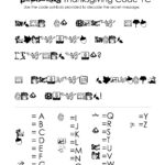 Thanksgiving Decoding Worksheets (Free!) | Squarehead Teachers Pertaining To Thanksgiving Code Worksheet