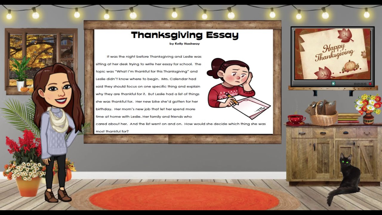 Thanksgiving Essay (Realistic Fiction) within Super Teacher Worksheets Thanksgiving Essay