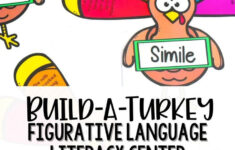 Thanksgiving Figurative Language - Build A Turkey within Thanksgiving Figurative Language Worksheets