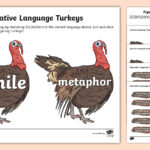 Thanksgiving Figurative Language Worksheet | Twinkl Usa With Thanksgiving Figurative Language Worksheet Answer Key