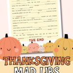 Thanksgiving Fill In The Blanks Story Regarding Fill In The Blank Thanksgiving Worksheets