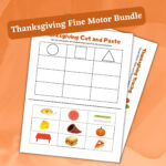 Thanksgiving Fine Motor Worksheets   Etsy In Thanksgiving Fine Motor Worksheets