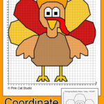 Thanksgiving Graphing Worksheets Pertaining To Thanksgiving Coordinate Graphing Picture Worksheets Free