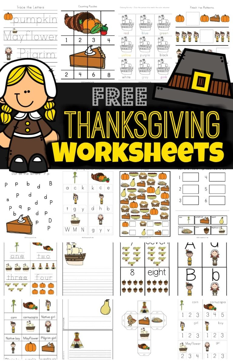 Thanksgiving Kids Activities for Free Printable Thanksgiving Worksheets For 3rd Grade