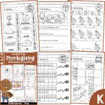 Thanksgiving Kindergarten Worksheets And Activities No Prep Throughout Thanksgiving Syllables Worksheet
