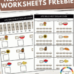 Thanksgiving Life Skills Next Dollar Over Worksheet Freebie! Throughout Thanksgiving Money Worksheets