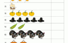 Thanksgiving Math Activities For Kindergarten intended for Thanksgiving Math Kindergarten Worksheets