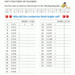 Thanksgiving Math Puzzles For Thanksgiving Integer Worksheet