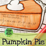 Thanksgiving Math Worksheet Fall Pumpkin Pie Activity Order Of Regarding Thanksgiving And The Pumpkin Pie Worksheet