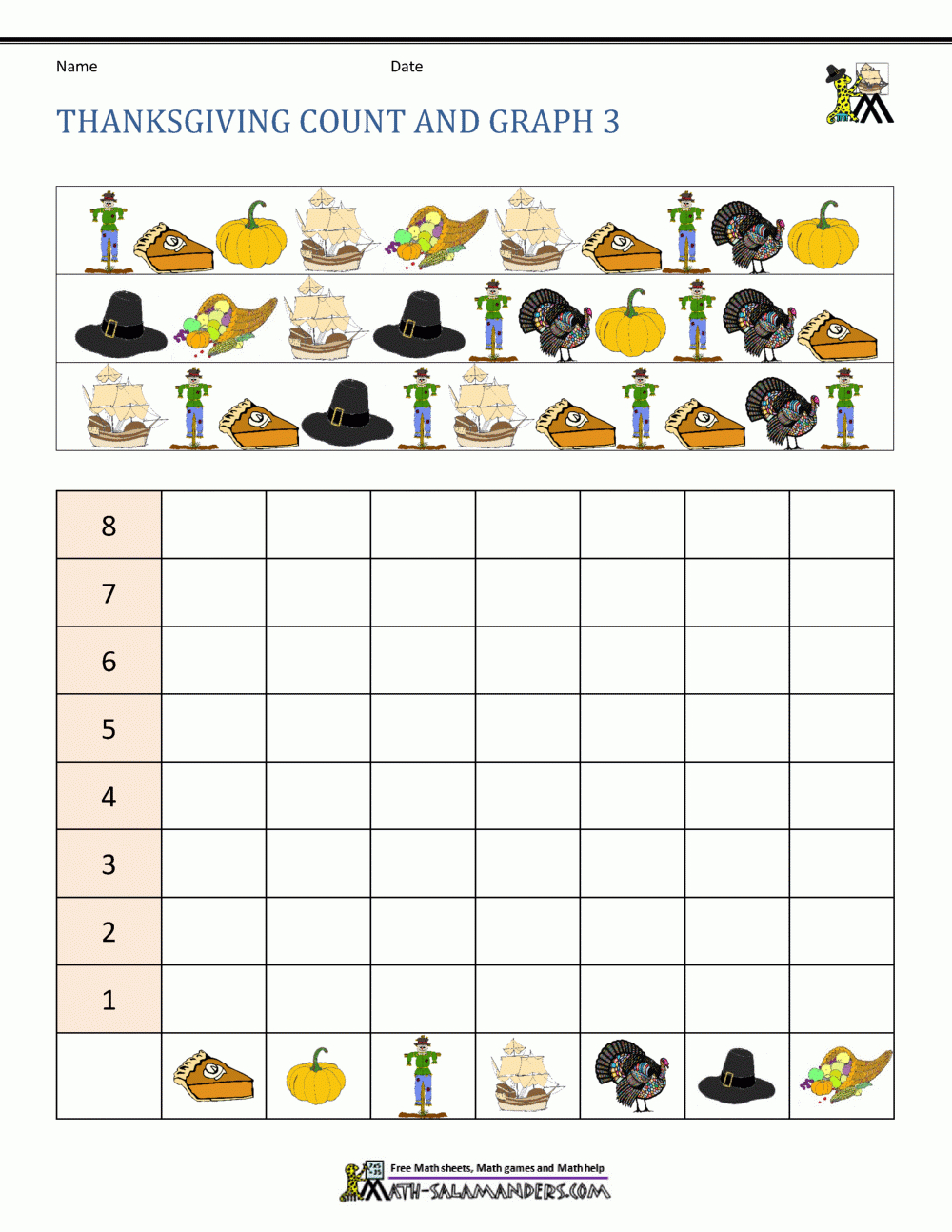 Thanksgiving Math Worksheets 2Nd Grade with Thanksgiving Day Math Worksheets