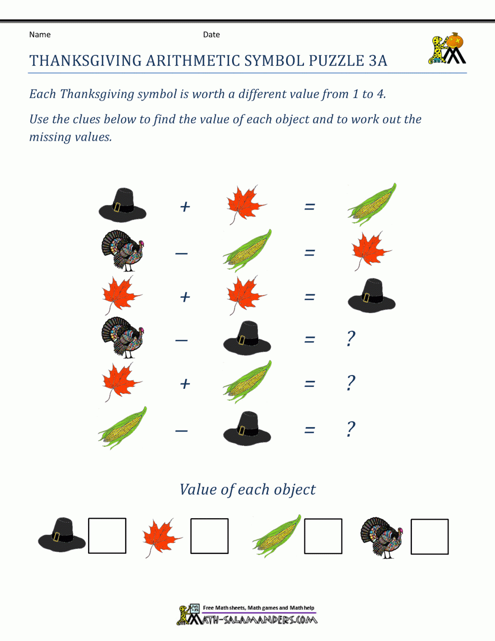 Thanksgiving Math Worksheets 3Rd Grade with regard to Thanksgiving Worksheets For 3Rd Grade