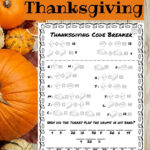 Thanksgiving Math Worksheets Free | Code Breaker Pertaining To Thanksgiving Code Worksheet