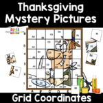 Thanksgiving Mystery Picture Math Craft Inside Thanksgiving Mystery Math Picture Worksheet
