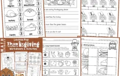Thanksgiving No Prep Math &amp;Amp; Literacy Worksheets For with Super Teacher Worksheets Thanksgiving