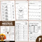 Thanksgiving No Prep Preschool Worksheets & Activities   In My World Inside Thanksgiving Theme Preschool Worksheets