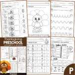 Thanksgiving No Prep Preschool Worksheets & Activities   In My World Intended For Free Preschool Thanksgiving Worksheets