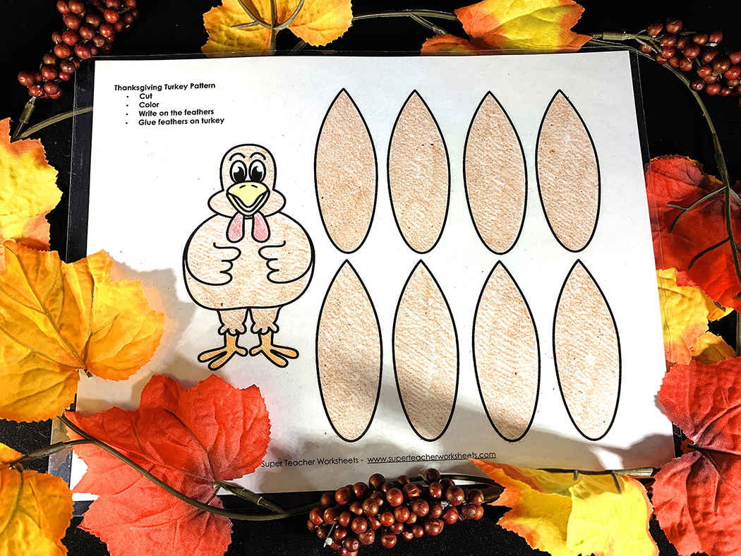 Thanksgiving Number Bonds with regard to Thanksgiving Turkey Pattern Worksheets