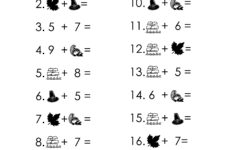 Thanksgiving Picture Math Worksheet | Squarehead Teachers intended for Free Thanksgiving Math Worksheets For 2Nd Grade