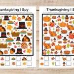 Thanksgiving Printable, Thanksgiving Spy Printable Game, I Spy For I Spy Thanksgiving Worksheet