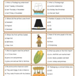 Thanksgiving Quiz: English Esl Worksheets Pdf & Doc In Thanksgiving A Day Of Thanks Worksheet Answers