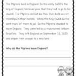 Thanksgiving Reading Comprehension Passages And Activities Intended For 3Rd Grade Thanksgiving Reading Comprehension Worksheets