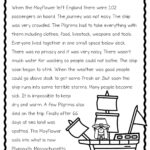 Thanksgiving Reading Comprehension Passages And Activities With Free Thanksgiving Comprehension Worksheets