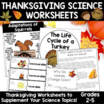 Thanksgiving Science Worksheets No Prep Acitivities   Thrifty In Regarding The Science Of Thanksgiving Worksheet
