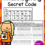 Thanksgiving Secret Code Worksheets   Your Therapy Source In Thanksgiving Secret Code Worksheets