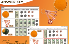 Thanksgiving Shopping Task Cards/ Worksheets - Money Math throughout Thanksgiving Money Math Worksheets