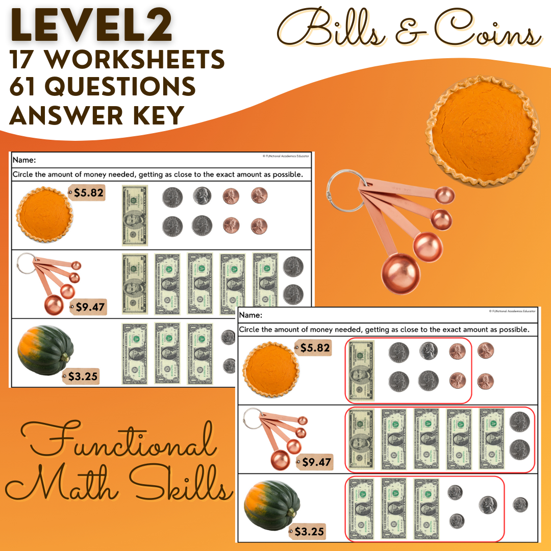 Thanksgiving Shopping Task Cards/ Worksheets - Money Math throughout Thanksgiving Money Math Worksheets