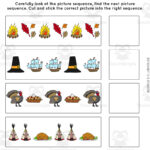 Thanksgiving Sorting Worksheets In Thanksgiving Pattern Worksheets