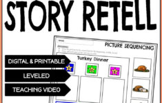Thanksgiving Story Retell And 3 Picture Sequencing - Grasphopper throughout Thanksgiving Sequencing Worksheet