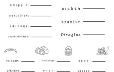 Thanksgiving-Themed Word Scrambles • Beeloo Printable Crafts And intended for Unscramble Thanksgiving Words Worksheet
