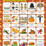 Thanksgiving Vocabulary   Esl Worksheetanna P With Regard To Thanksgiving Vocabulary Worksheet