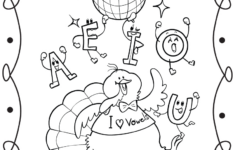 Thanksgiving Vowel Lesson - Cover Page - Free Printable, Digital pertaining to Thanksgiving Day Worksheets For Kindergarten