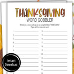 Thanksgiving Word Game | How Many Words Can You Make From Pertaining To How Many Words Can You Make Out Of Thanksgiving Worksheet