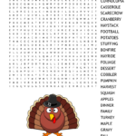 Thanksgiving Word Search   Wordmint Inside Thanksgiving Word Search Worksheets