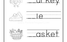 Thanksgiving Worksheets For Preschool - The Teaching Aunt pertaining to Free Thanksgiving Worksheets For Preschoolers